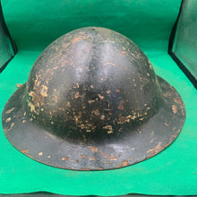 Load image into Gallery viewer, Original WW1 / WW2 British Army Mk1* Combat Helmet
