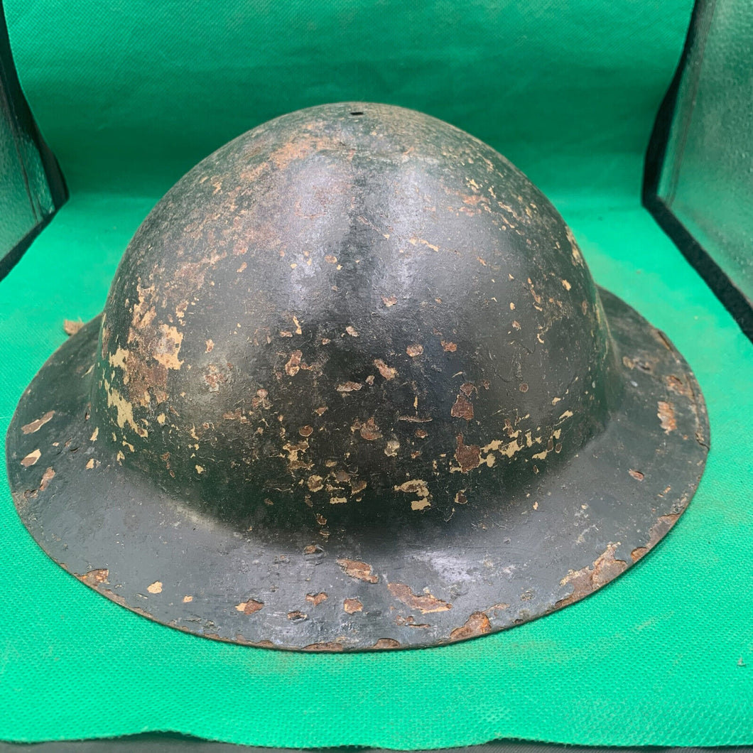 Original WW1 / WW2 British Army Mk1* Combat Helmet