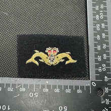 Load image into Gallery viewer, British Royal Navy Submariners Bullion Cap / Beret / Blazer Badge - UK Made
