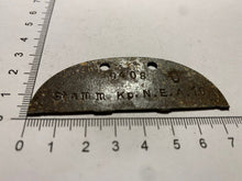 Load image into Gallery viewer, Original WW2 German Army Dog Tag - Marked -9408 Stamm. Kp. N. E. A. 10
