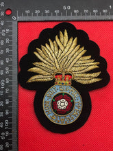 Load image into Gallery viewer, British Army Bullion Embroidered Blazer Badge - Royal Fusiliers
