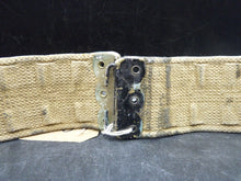 Load image into Gallery viewer, Original British Army / RAF Webbing Belt - WW2 37 Pattern - 40 Inch Waist Max - The Militaria Shop
