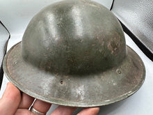 Lade das Bild in den Galerie-Viewer, Original WW2 British Style South African Mk2 Army Combat Helmet &amp; Liner
