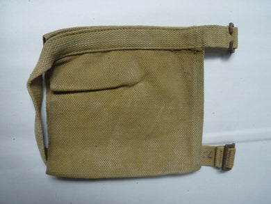 Original WW2 British Army Soldiers Water Bottle Carrier Harness - Dated 1943 - The Militaria Shop