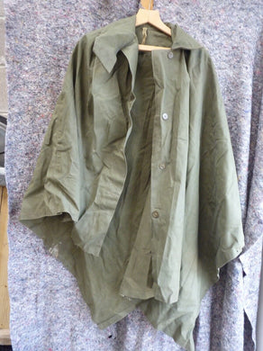 Original British Army Soldiers Rain Coat Overall Waterproof - WW2 Undated - The Militaria Shop