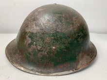 Load image into Gallery viewer, Mk3 Canadian / British Army Original WW2 Turtle Helmet High Rivet
