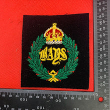 Load image into Gallery viewer, British Army 2nd Dragoon Guards Queen&#39;s Bays Regimental Embroidered Blazer Badge
