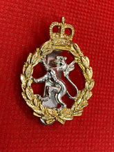 Load image into Gallery viewer, Original Post 1953 British Army WOMENS ROYAL ARMY CORPS Annodised Cap Badge
