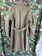 Load image into Gallery viewer, Original British Army Greatcoat Overcoat - Used Original Example - 38&quot; Chest
