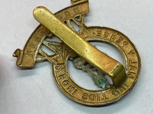 Load image into Gallery viewer, Original WW1 British Army - 15th / 19th Kings Royal Hussars Regiment Cap Badge
