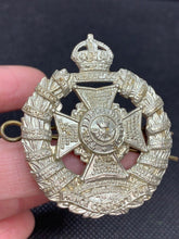 Load image into Gallery viewer, Original WW2 British Army Prince Consorts Own Brass Cap Badge
