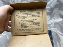Load image into Gallery viewer, Original WW2 British Home Front Civilian Mask Carboard Box (No Mask)
