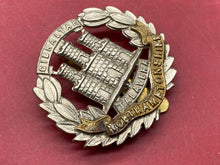 Load image into Gallery viewer, WW1 / WW2 British Army Northamptonshire Regiment Cap Badge.
