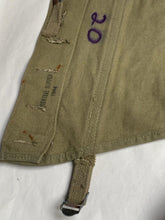 Lade das Bild in den Galerie-Viewer, Original WW2 US Army M1928 Haversack Pack Tail - 1944 Dated
