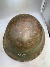 Load image into Gallery viewer, Original WW2 British / Canadian Army Mk3 Medics Turtle Helmet
