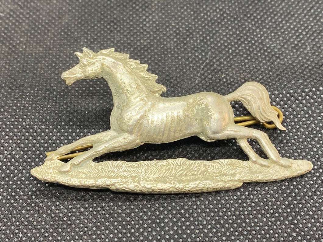 Original British Army 3rd King's Own Hussars 1905 Edwardian NCO arm badge