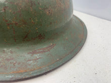 Load image into Gallery viewer, Original WW1 WW2 British Army Mk1* Combat Helmet Shell
