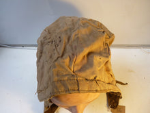 Load image into Gallery viewer, Original WW2 Pattern British Army Pixie Tank Suit Hood - Brass Poppers

