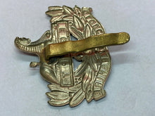 Load image into Gallery viewer, Original WW1 / WW2 British Army Gloucestershire Regiment Cap Badge
