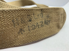 Charger l&#39;image dans la galerie, Original WW2 1942 Dated British Army Equipment Shoulder Strap 37 Pattern Webbing
