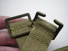 Load image into Gallery viewer, Original WW2 1944 Dated British Army 37 Pattern Water Bottle Carrier Harness
