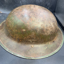 Load image into Gallery viewer, Original WW2 British Army Mk2 Combat Helmet Shell - South African Manufactured
