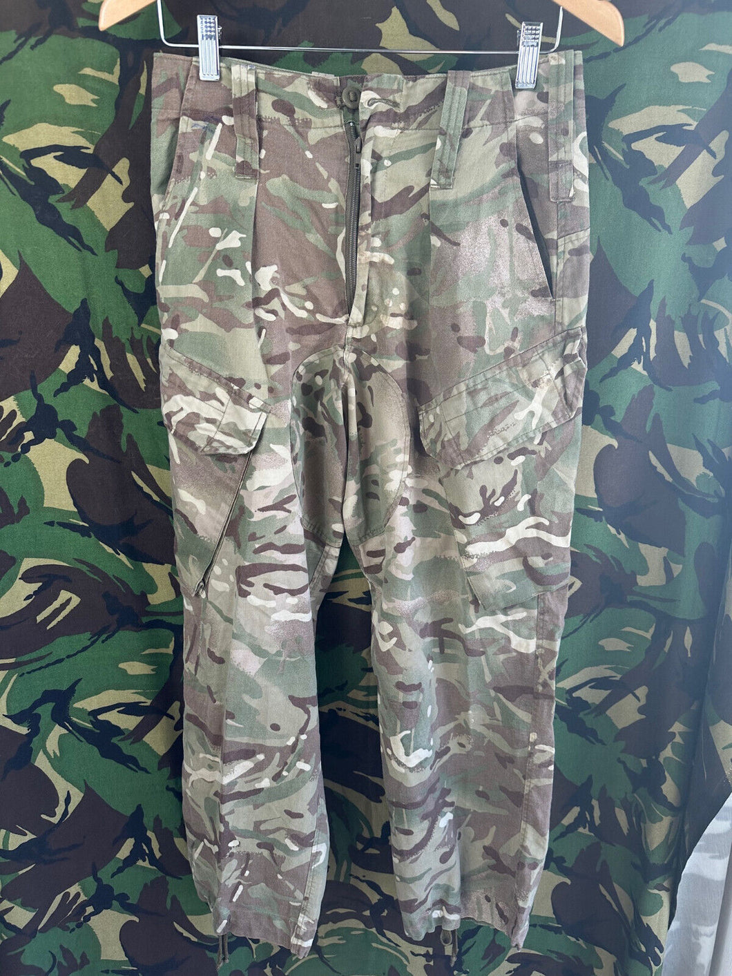 Genuine British Army MTP Camouflaged Trousers - 30