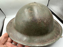 Load image into Gallery viewer, Original WW2 British Style South African Mk2 Army Combat Helmet &amp; Liner
