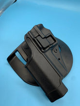 Load image into Gallery viewer, Black BLACKHAWK Pistol Holster Belt Mount Left Hand - Sig 220 / 226 / 228 / 229
