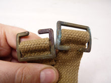 Load image into Gallery viewer, Original WW2 1942 Dated British Army 37 Pattern Water Bottle Carrier Harness
