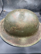 Load image into Gallery viewer, Original WW2 British / South African Mk2 Army Helmet &amp; Liner
