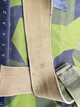 Load image into Gallery viewer, Original WW1 British Army 08 Pattern Webbing Belt 40&quot; Waist - WD Marked
