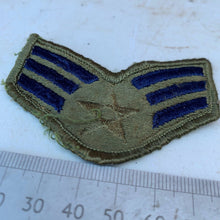 Load image into Gallery viewer, Pair of United States Air Force Rank Chevrons Olive Green - Senior Airmen

