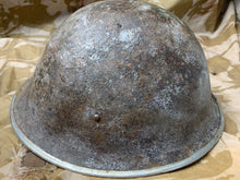 Load image into Gallery viewer, WW2 Mk3 High Rivet Turtle - British / Canadian Army Helmet - Nice Original - The Militaria Shop
