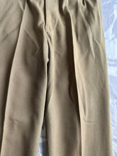 Load image into Gallery viewer, Original WW2 British Army Service Dress Uniform Trousers - 32&quot; Waist
