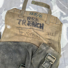 Load image into Gallery viewer, Original WW2 British Army / RAF 37 Pattern Small Pack &amp; L Strap Set
