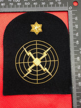 Load image into Gallery viewer, Pair of Genuine British Royal Navy Bullion Badge - Radio Operations 1 Star
