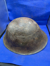 Load image into Gallery viewer, WW2 Canadian Army Mk3 Turtle Helmet - Original WW2 Helmet Shell - High Rivet
