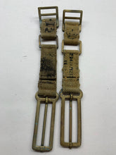 Load image into Gallery viewer, Original WW2 British Army 37 Pattern Brace Adaptors - AM Marked
