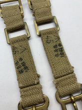 Charger l&#39;image dans la galerie, Original WW2 British Army 37 Pattern Brace Adaptors - 1945 Dated
