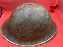 Load image into Gallery viewer, Original WW2 British Army / Canadian Army Mk3 Turtle Combat Helmet
