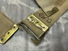 Charger l&#39;image dans la galerie, Original WW1 British Army 08 Pattern Webbing Belt 40&quot; Waist - The Militaria Shop
