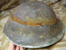 Load image into Gallery viewer, Original WW2 British Style South African Mk2 Army Combat Helmet
