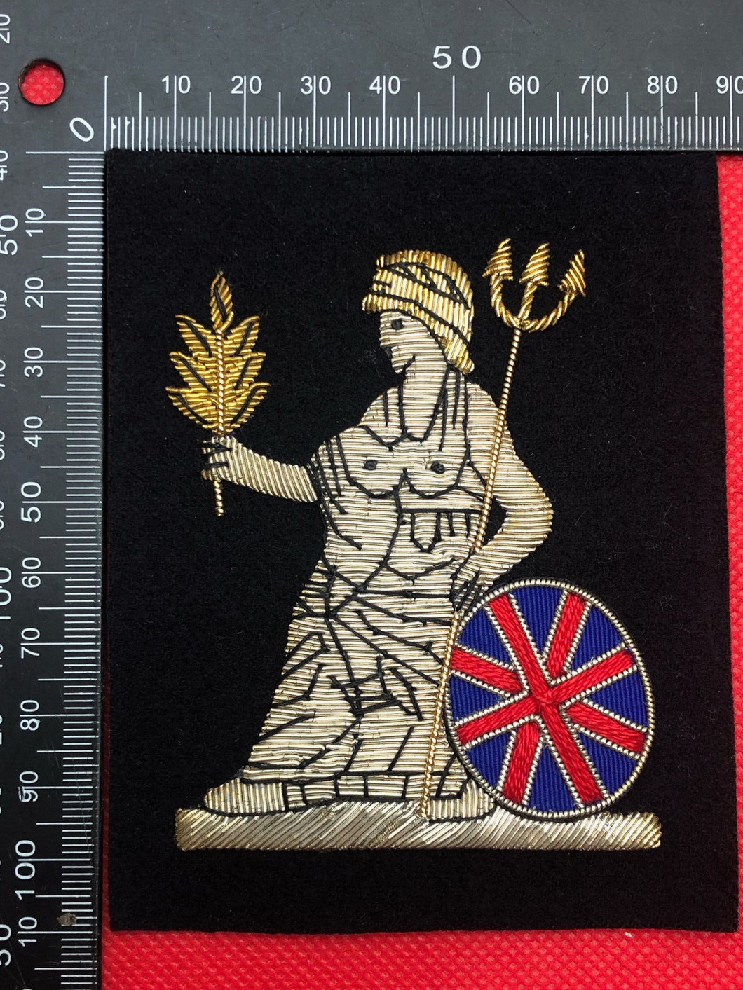 British Army Bullion Embroidered Blazer Badge - Norfolk Regiment