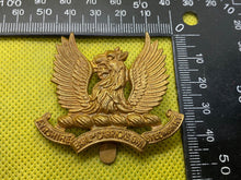 Load image into Gallery viewer, British Army Ayrshire Earl of Carrick Own Yeomanry Cap Badge - Maker Marked
