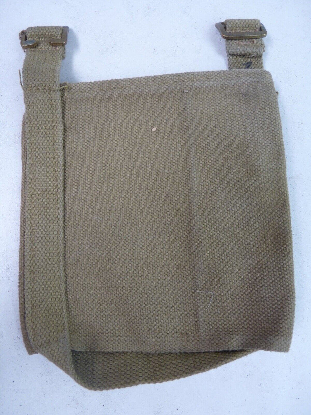 Original WW2 British Army Soldiers Water Bottle Carrier Harness - Dated 1943 - The Militaria Shop