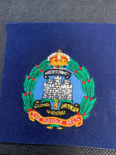 Load image into Gallery viewer, British Army The Suffolk Regiment Embroidered Blazer Badge
