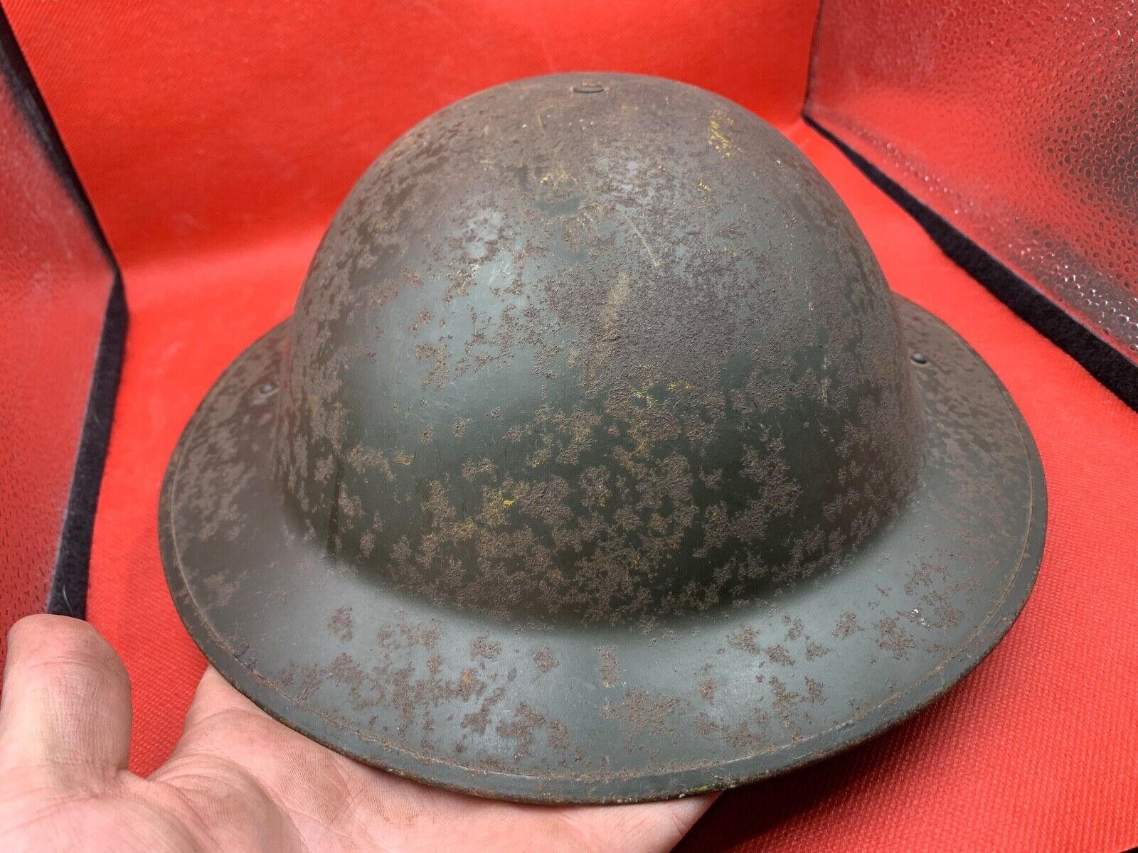 WW2 Style Belgian Army Helmet - Ideal for WW2 British Army Helmet Reen ...