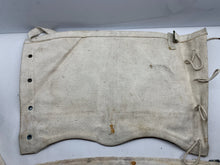 Load image into Gallery viewer, Original British Army / Royal Navy White 37 Pattern Spats / Gaiters- Well Marked
