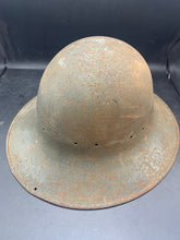 Load image into Gallery viewer, Original WW2 British Civilian Zuckerman Helmet - July 1941 Dated - Size Medium
